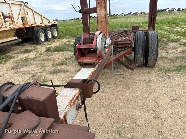 image for item FK0238 Shop Built winch trailer
