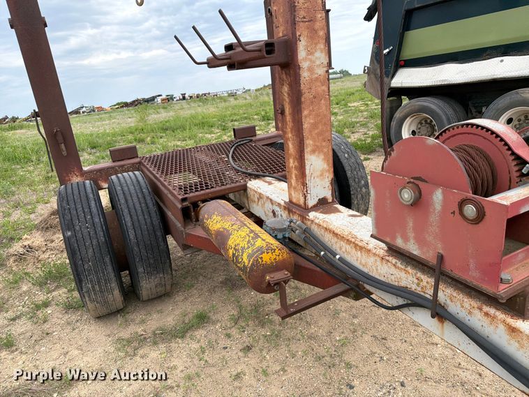 image for item FK0238 Shop Built winch trailer