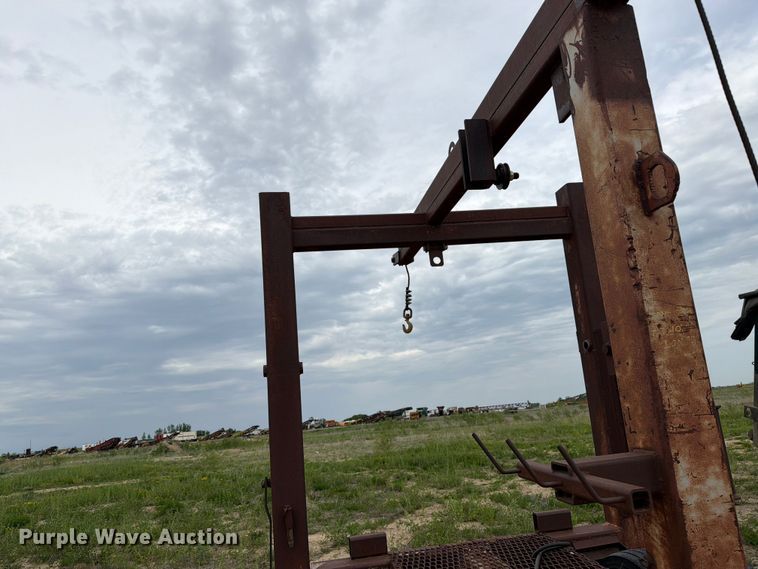 image for item FK0238 Shop Built winch trailer