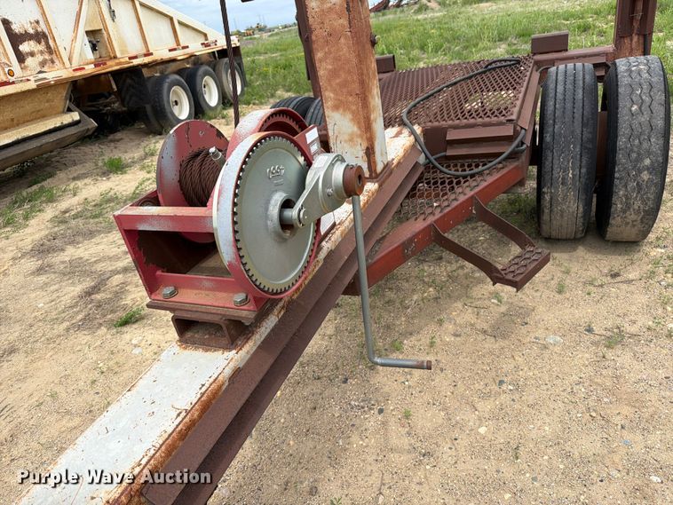 image for item FK0238 Shop Built winch trailer
