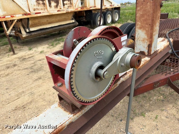 image for item FK0238 Shop Built winch trailer
