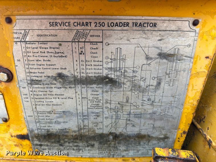 image for item FK3063 International Harvester 250A track loader
