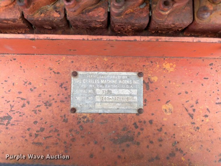 image for item FK3095 1979 Ditch Witch R40 trencher
