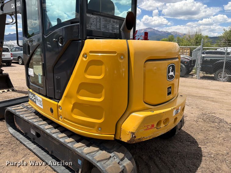 image for item FM7540 2021 John Deere 60G mini excavator