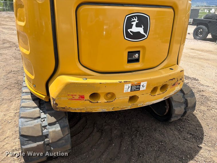 image for item FM7540 2021 John Deere 60G mini excavator