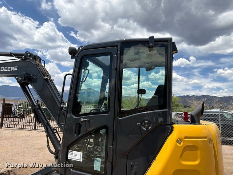 image for item FM7540 2021 John Deere 60G mini excavator