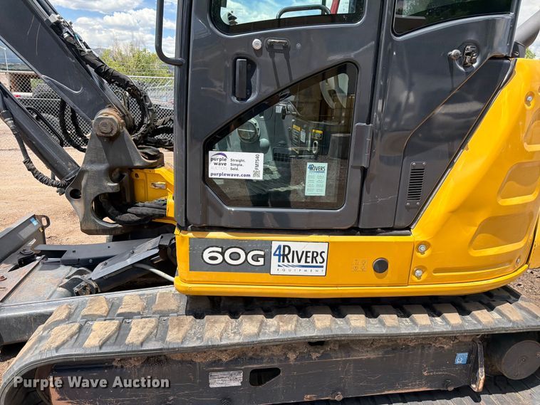 image for item FM7540 2021 John Deere 60G mini excavator
