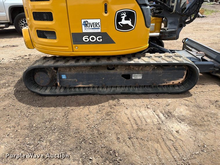 image for item FM7540 2021 John Deere 60G mini excavator