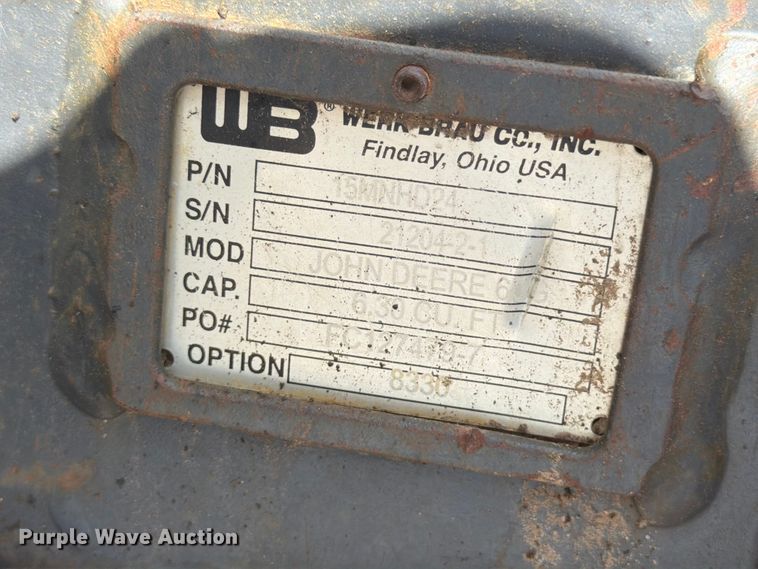 image for item FM7540 2021 John Deere 60G mini excavator