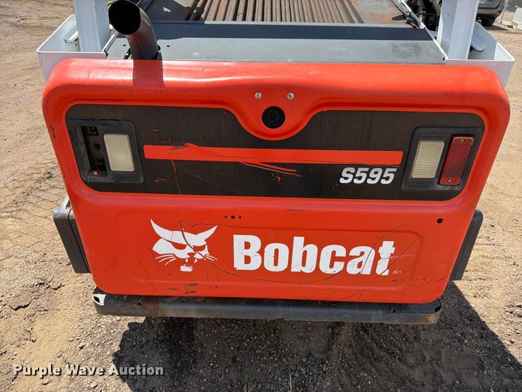 image for item FM7541 2017 Bobcat S595 skid steer loader