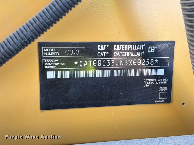 image for item FM7545 Caterpillar C3.3 generator