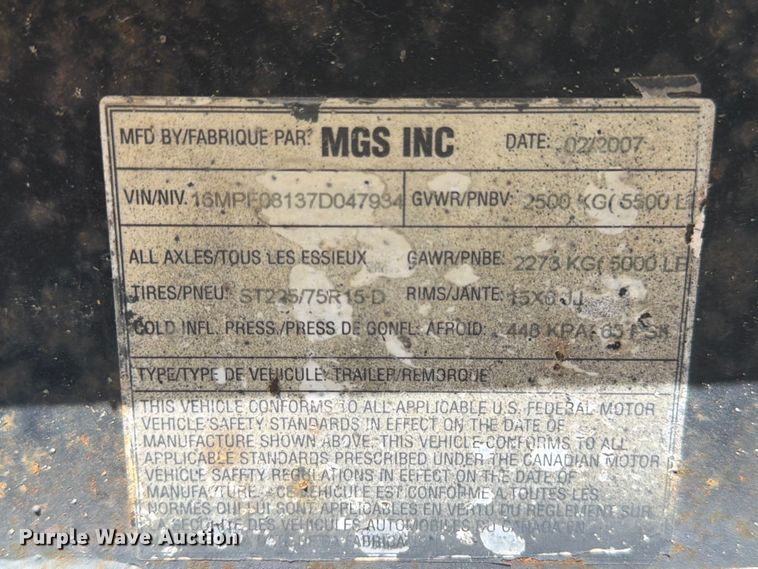 image for item FM7546 Caterpillar C3.3 generator 