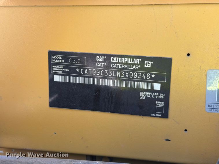 image for item FM7546 Caterpillar C3.3 generator 