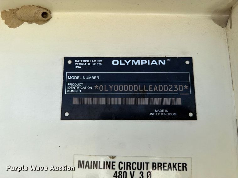 image for item FM7547 Caterpillar generator