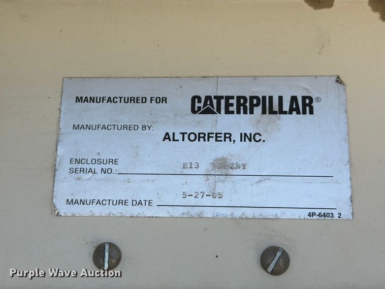 image for item FM7547 Caterpillar generator
