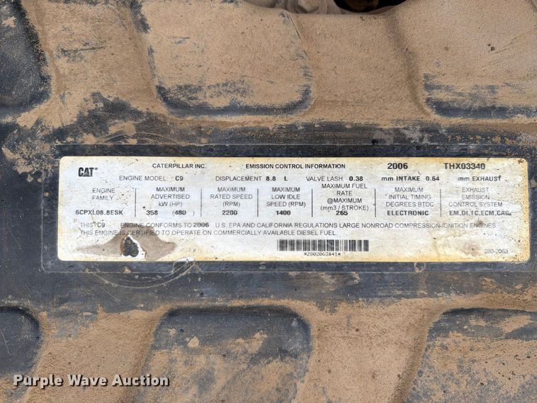 image for item NA9387 2006 Caterpillar 330D excavator