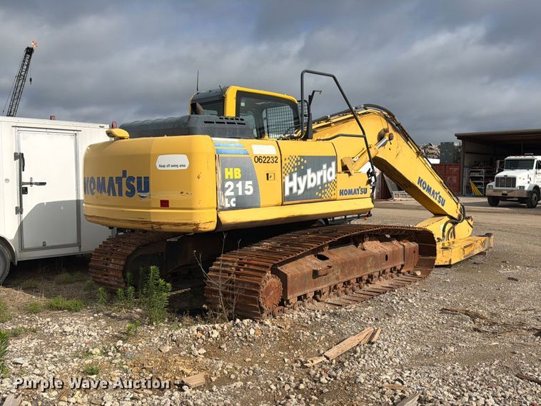 image for item NA9481 2012 Komatsu HB215LC-1 Hybrid excavator