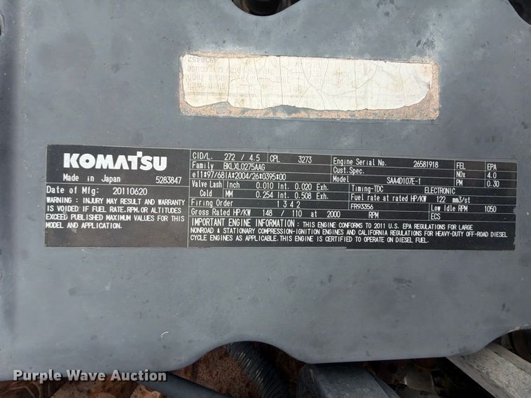 image for item NA9481 2012 Komatsu HB215LC-1 Hybrid excavator