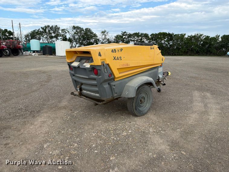 image for item NA9508 2012 Atlas Copco XAS 185 JD RSC air compressor