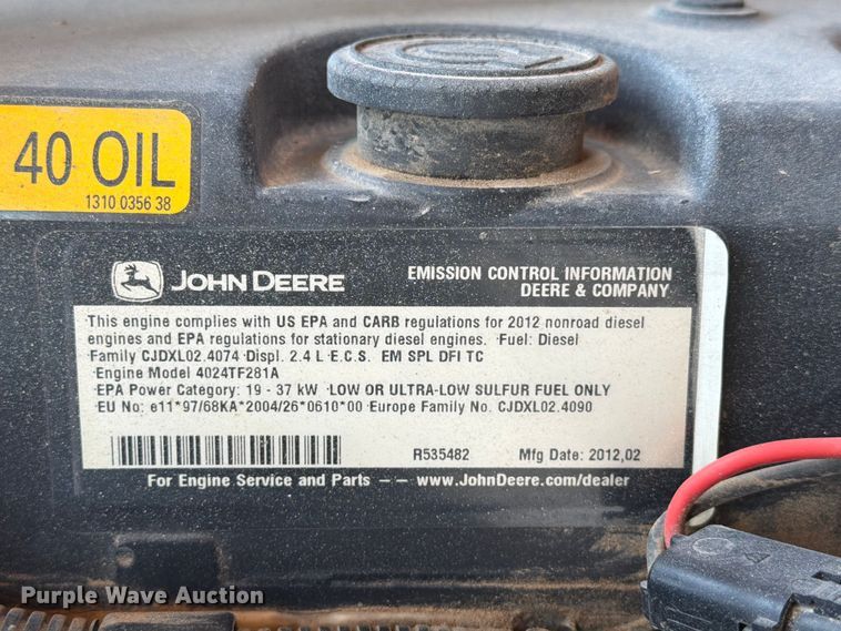 image for item NA9508 2012 Atlas Copco XAS 185 JD RSC air compressor