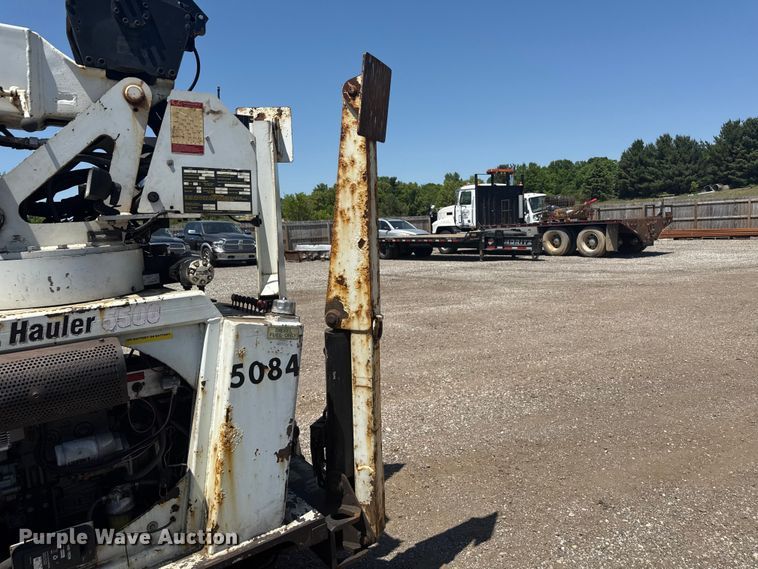 image for item ND9482 2012 EZ Hauler 5500 mini digger derrick 