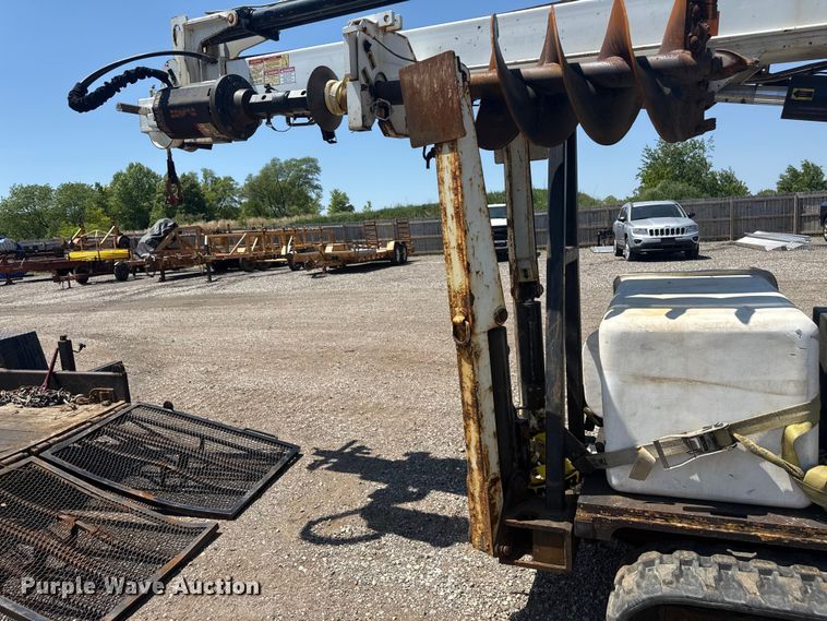 image for item ND9482 2012 EZ Hauler 5500 mini digger derrick 
