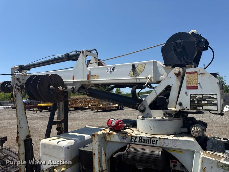 image for item ND9482 2012 EZ Hauler 5500 mini digger derrick 