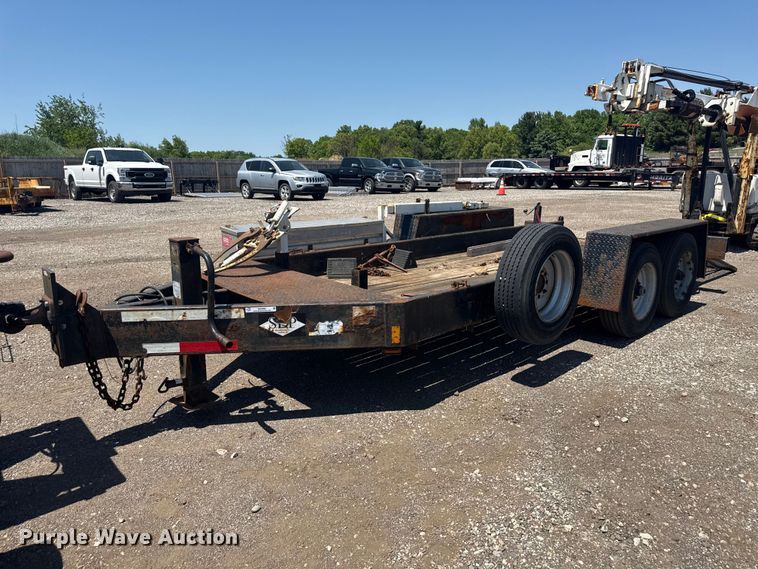image for item ND9482 2012 EZ Hauler 5500 mini digger derrick 