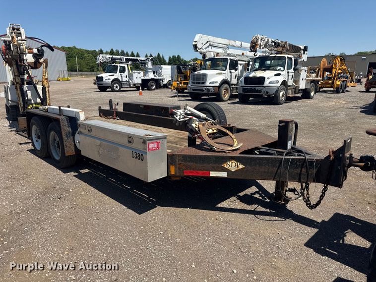 image for item ND9482 2012 EZ Hauler 5500 mini digger derrick 