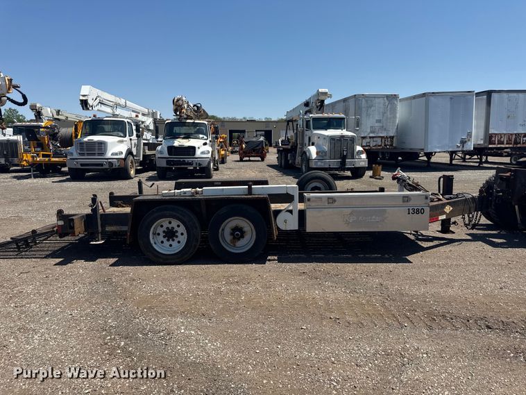 image for item ND9482 2012 EZ Hauler 5500 mini digger derrick 