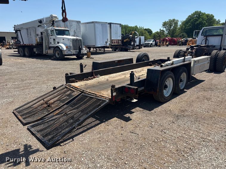 image for item ND9482 2012 EZ Hauler 5500 mini digger derrick 