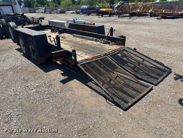 image for item ND9482 2012 EZ Hauler 5500 mini digger derrick 