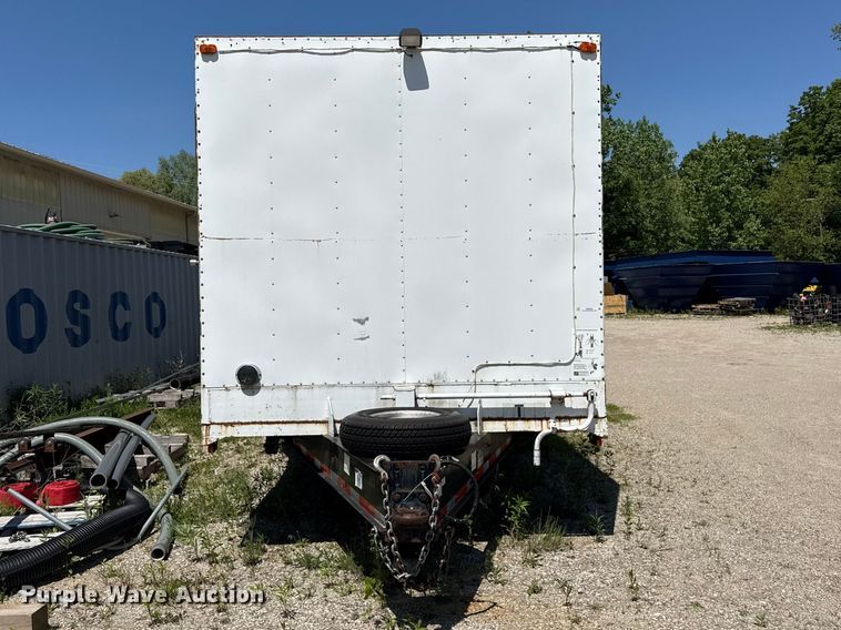 image for item ND9483 1996 ECONOLINE FTXI3200 portable belt press trailer
