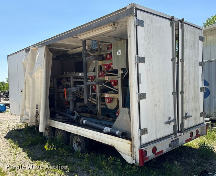 image for item ND9483 1996 ECONOLINE FTXI3200 portable belt press trailer