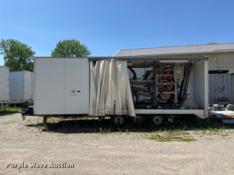 image for item ND9483 1996 ECONOLINE FTXI3200 portable belt press trailer