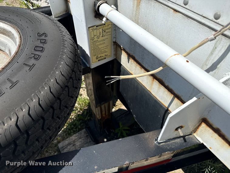 image for item ND9483 1996 ECONOLINE FTXI3200 portable belt press trailer