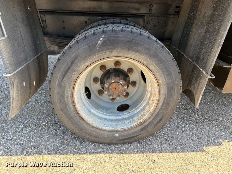 image for item NJ9043 2007 Chevrolet C4500 Crew Cab dump flatbed truck