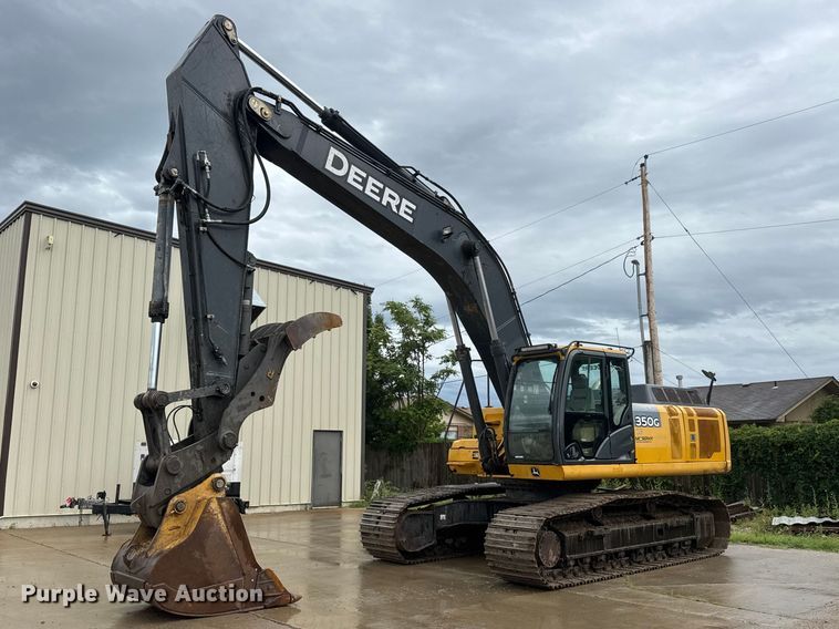 image for item NJ9070 2012 John Deere 350G LC excavator
