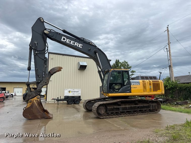 image for item NJ9070 2012 John Deere 350G LC excavator