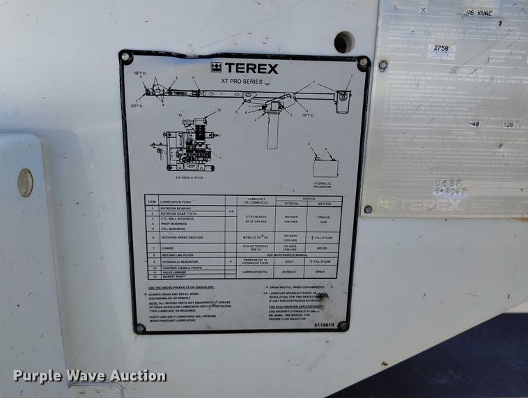 image for item YA2834 2017 Ford F750 Super Duty forestry bucket truck