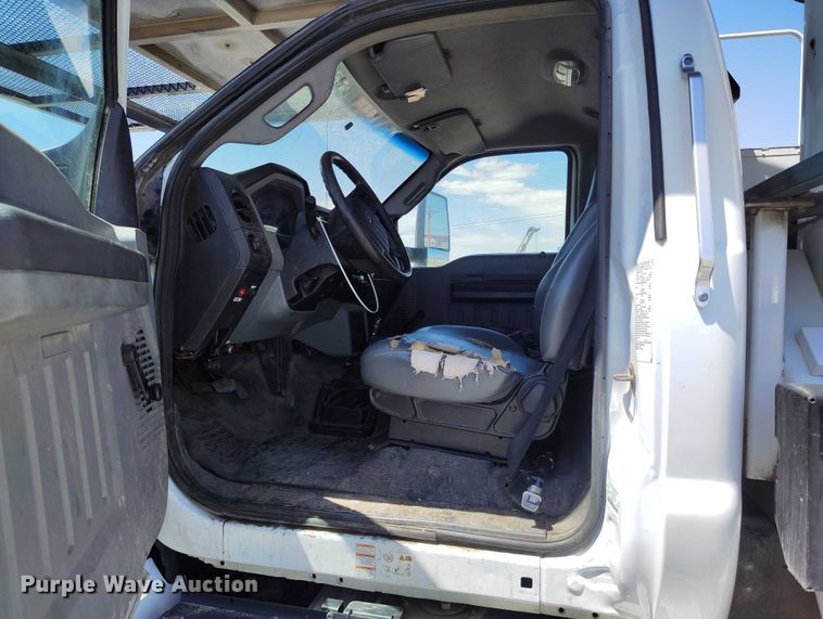 image for item YA2834 2017 Ford F750 Super Duty forestry bucket truck