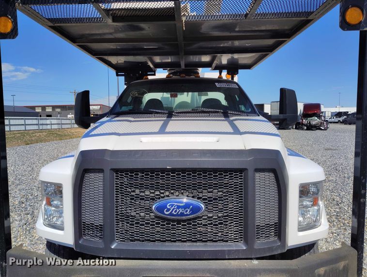 image for item YA2835 2017 Ford F750 Super Duty forestry bucket truck
