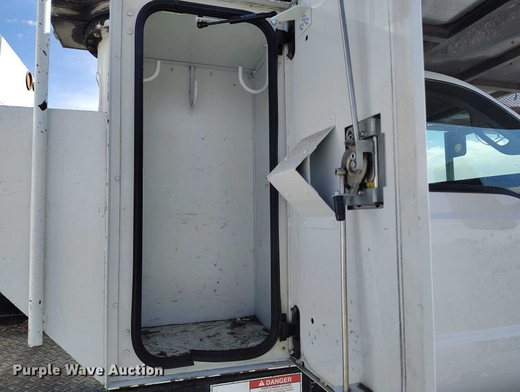image for item YA2835 2017 Ford F750 Super Duty forestry bucket truck