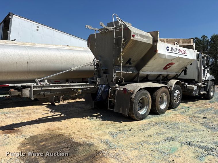 image for item YA2956 2020 Mack Granite volumetric concrete mixer truck