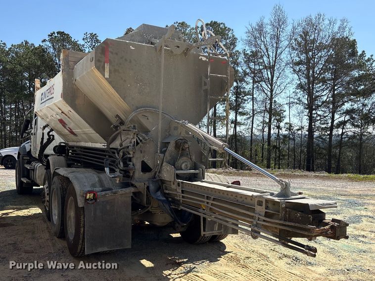 image for item YA2956 2020 Mack Granite volumetric concrete mixer truck