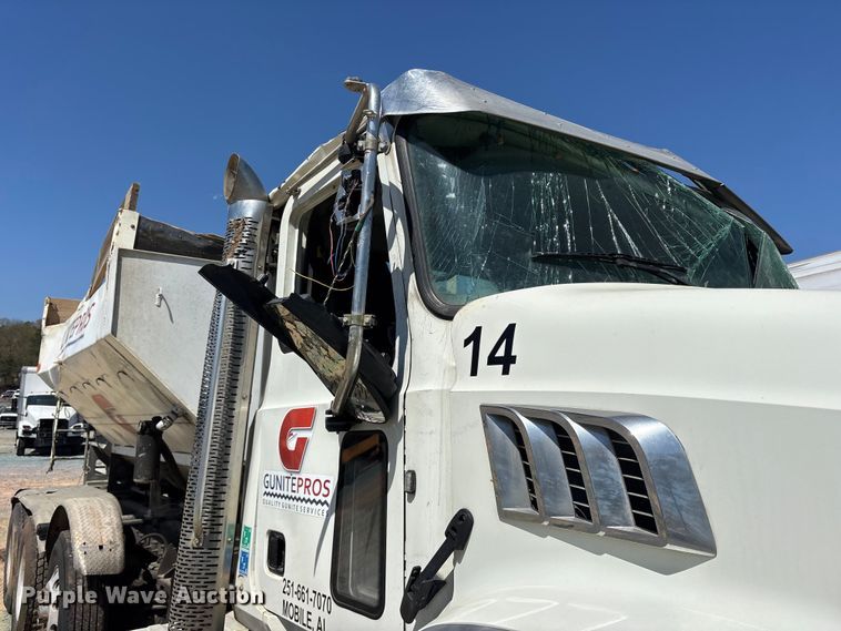 image for item YA2956 2020 Mack Granite volumetric concrete mixer truck