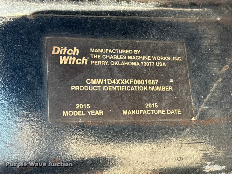 image for item YA3052 2015 Ditch Witch R300 cable plow