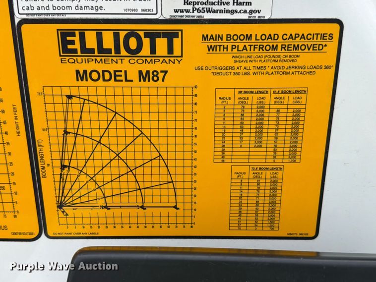 image for item YA3164 2023 Freightliner Business Class M2 bucket truck