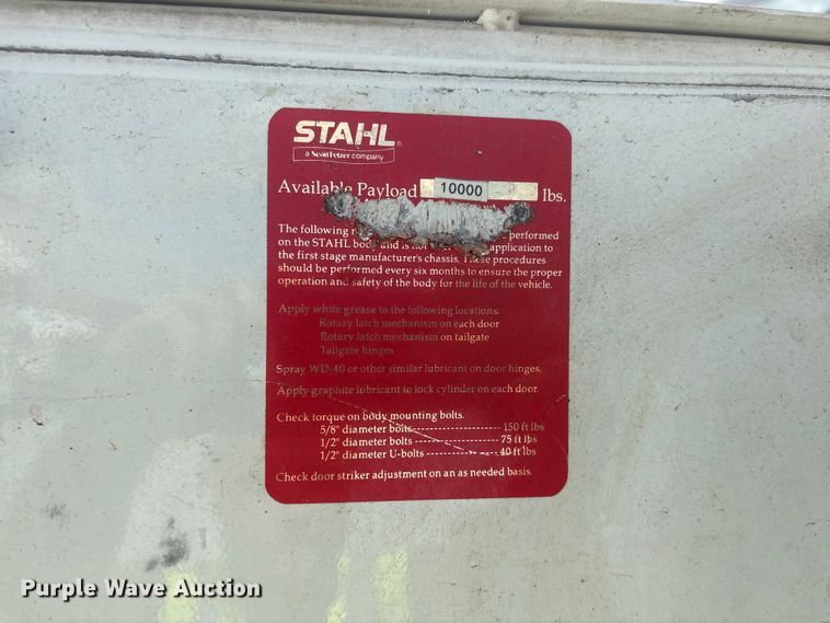 image for item YA3188 2015 Ford F750 Super Duty chipper truck