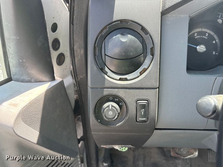 image for item YA3188 2015 Ford F750 Super Duty chipper truck